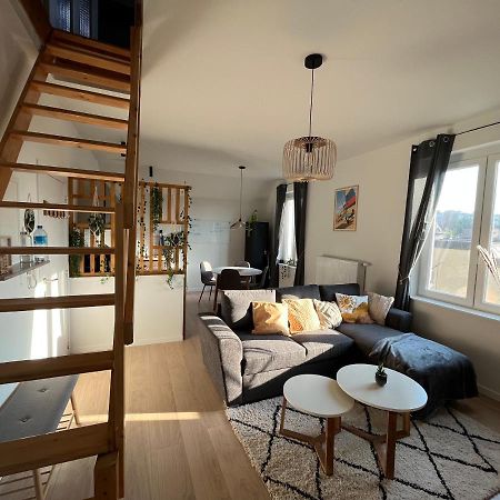 Duplex Avec Parking A 100M De La Mer De Panne Exteriör bild