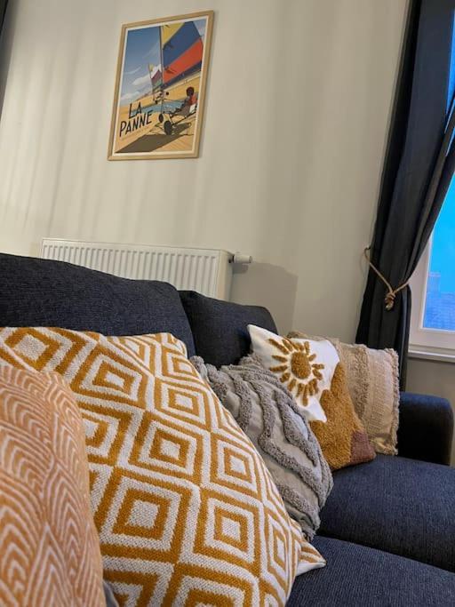 Duplex Avec Parking A 100M De La Mer De Panne Exteriör bild