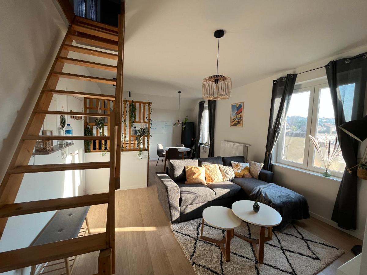 Duplex Avec Parking A 100M De La Mer De Panne Exteriör bild